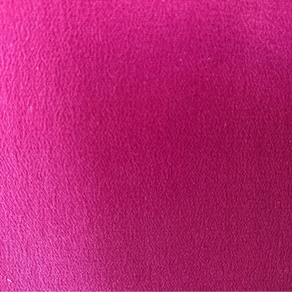 BANANA REPUBLIC 100% Silk Fuchsia Sheer Blouse - Women's S/2 - Picture 6 of 8